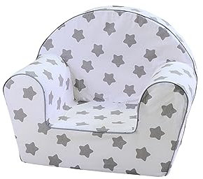Knorrtoys 68344 - Kindersessel - Stars Grey