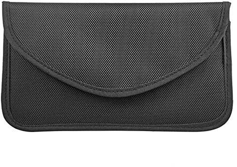 Eidyer Große Faraday-Tasche, Signalblockiertasche für Autoschlüssel, Handys, Keyless Entry Signal Blocker, RFID-Handy und Schlüsseltasche, Nylon, Größe ca. 20 cm x 10 cm