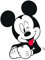 Disney Wandbild von Komar | Mickey Mouse Funny | Kinderzimmer, Babyzimmer, Dekoration, Kunstdruck | Größe 30x40cm (Breite x Höhe) | ohne Rahmen | WB036-30x40