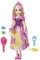 Disney Hasbro Princess – Rapunzel (Fashion Puppe mit lebendigem Kleid und kräftigen Drucken, mit Bürste und Accessoires für die Haare, Serie Be Bright, Be Bold)