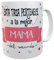 SAQUITOMAGICO Esta Taza Pertenece a la Mejor Mama del Mundo!!!!.-Taza Regalo para Esa Persona Especial Que Tanto Quieres (Mama)