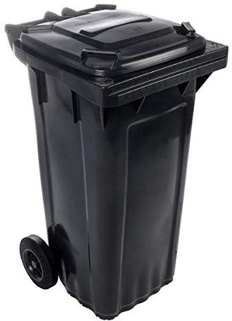 SSI Contenedor Basura 120 litros (Gris Antracita)