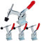 IMAGINE 4Pcs Hand Tool Toggle Clamp 201B 198lbs Antislip Red Horizontal Clamp Quick Release Tool (201-BHB Heightened Clamp)…