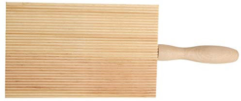 BESTonZON Gnocchi Brett Holz Gnocchi Abstreifer Pasta Stripper Cuttermesser für einfache Herstellung authentischer hausgemachter Nudeln und Butter ohne Kleben Pin Küche Werkzeug