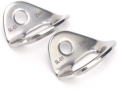VGEBY 2 Ganci per Arrampicata su Roccia, Ancoraggi per Arrampicata su Roccia Robusti e Lisci in Acciaio Inossidabile Gancio per Bulloni da Arrampicata per Operazioni Ad Alta Quota Arrampicata Indoor