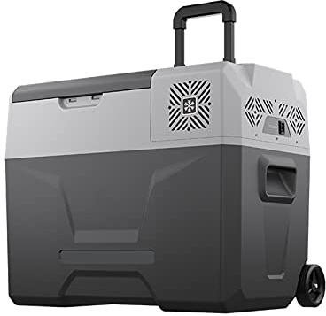 JMSL Car Fridge-Portable Mini Freezer-Compressor Refrigerator for Camping, Vehicle, Truck, RV, Boat, Travel, Pinic,12/24v, 100-240V,-20℃ to 20 ℃,30L