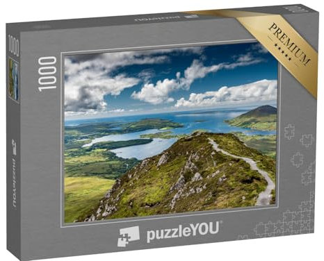 puzzleYOU: Puzzle 1000 Teile „Wanderweg im Connemara National Park, Irland“ – aus der Puzzle-Kollektion Irland