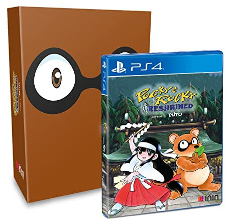 Pocky & Rocky Reshrined Collector’s Edition (PlayStation 4) - LIMITÉE