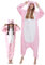 DarkCom Maiale Rosa Onesie per Bambini e Adulti,Pigiama Genitore-Bambino Carnevale Cosplay Halloween Costume Animale Pigiama di Natale M