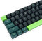 SOLIDEE Acoustic Wave 160-Key CSA Profil Tastaturen PBT Key Cap Set mit 7U Leertaste für US/ISO Layout 60% 65% TKL Mechanische Tastaturen(Acoustic Wave(B))