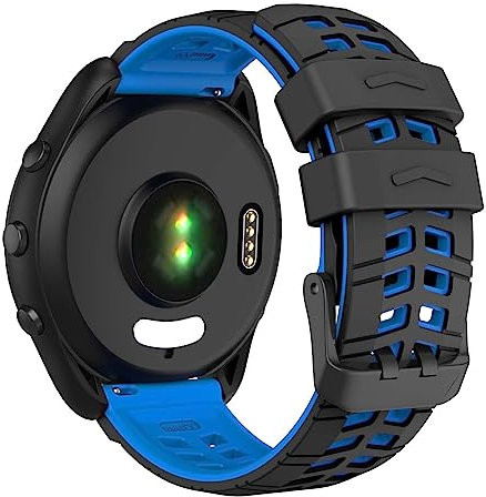 ISABAKE Correa para Forerunner 255/265, Vivoactive 4, 22mm Silicona Pulsera de Repuesto para Huawei Watch GT 2/GT 3, Samsung Gear S3 Frontier/S3 Classic