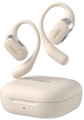 SHOKZ OpenFit Écouteurs Sans fil Crochets auriculaires Appels/Musique/Sport/Au quotidien Bluetooth Bianco