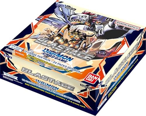 Digimon CARD GAME: BLAST ACE BOOSTER BOX [BT14] (24ct), BCL2691392