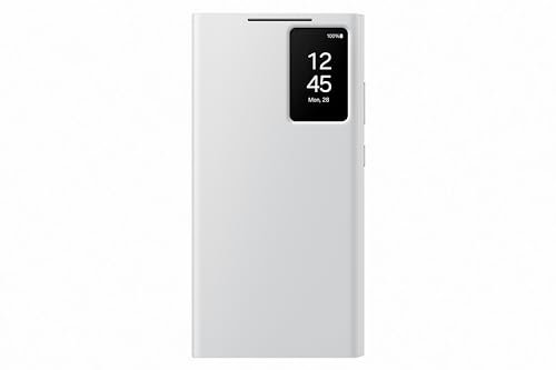 Samsung Galaxy Official S24 Ultra Smart View Wallet Case, White