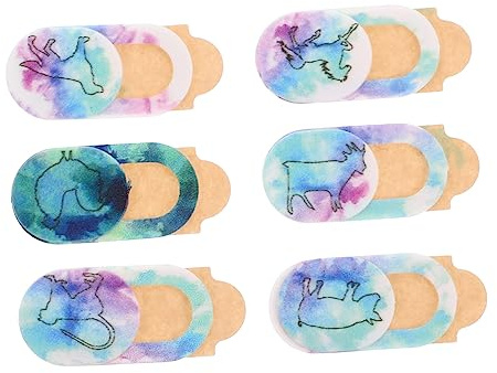 Gatuida 6pcs Animal Theme Privacy Webcam Covers Easy to Install Self-adhesive Webcam Blocker for Laptops and Devices Simple Slide Mechanism for Quick Access Protects Your Privacy with Fun