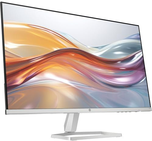 HP 527sf- Monitor de 27 FHD (1920x1080, IPS, 100 Hz, 5ms, 99% sRGB, 300 Nits, contraste 1500:1) Negro con Soporte Plateado
