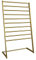 Bodenstehender Geschenkpapierhalter-Organizer mit 10 Etagen, robuster, vielseitiger Präsentationsständer für Seidenschals/Schals/Blätter, 145 cm hoch (Farbe: Gold, Größe: 80 cm breit)