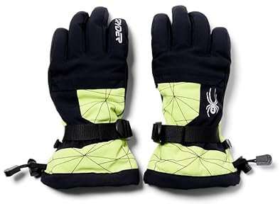 Spyder OVERWEB GLOVES, Jungen, Lime Ice, XL