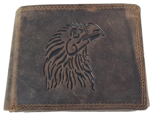 Einkaufszauber Echt Leder Geldbeutel Adler