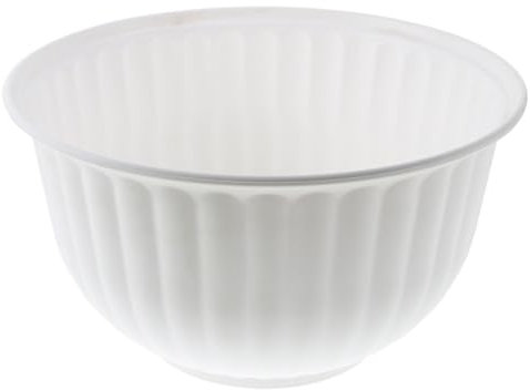 OFFSCH Eleganter Blumentopf Im Europäischen Stil Mit Römischer Säule 30 cm Weiß Hydrocotyle Verticillata-Schale