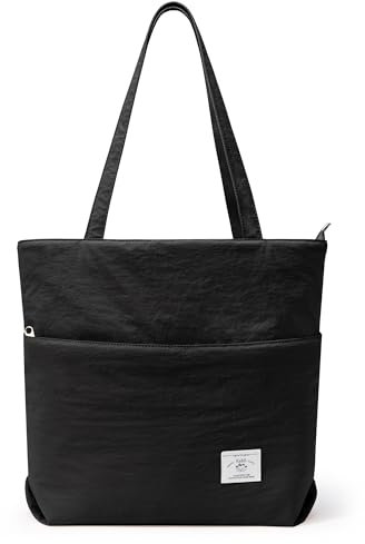 KALIDI Handtasche Damen Groß Puffer Bag Shopper Tasche mit Reißverschluss Tote Bag Damen Hobo Umhängetasche Schultertasche für Schule Büro Arbeit Reisen Einkauf