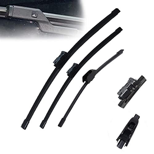DWDUI Auto Front- Und Heckscheibe Scheibenwischerblätter Set Für Jaguar Für F-Pace 2016 2017 2018 2019 2020 Scheibenwischer