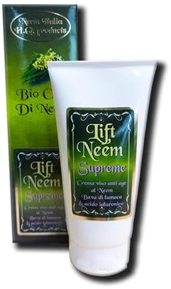 Crema alla bava di lumaca acido ialuronico neem biocertificata 100ml. effetto lifting