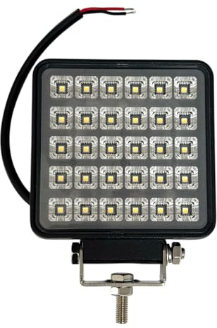 MelTruck Phare de travail LED avec interrupteur pour tracteur tout-terrain pelleteuse