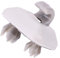 Qiilu 8E0857562A - Clips de fijación para Parasol, Gancho para A1, A3, A4, S4, A5, S5, Q3, Q5, TT(Plata)