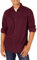Amazon Essentials Men's Regular-Fit Long-Sleeve Two-Pocket Flannel Shirt, Burgundy Heather, L