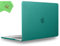 UESWILL Cover compatibile con MacBook Pro 15 anni 2019, 2018, 2017, 2016, modello A1990 A1707, custodia rigida liscia opaca compatibile con MacBook Pro 15 con barra touch e USB-C, verde pavone