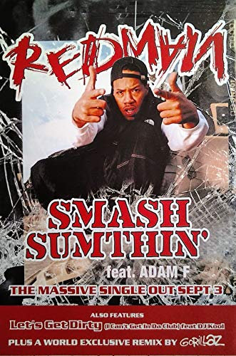 Redman: Smash Sumthin` | original UK Promo Poster [51 x 76 cm]