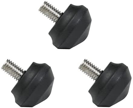 TINKTEEK 3/8 Zoll Stativfuß Gummifüße für Stativ Pyramid Stativfuss 3 Stück Größe L