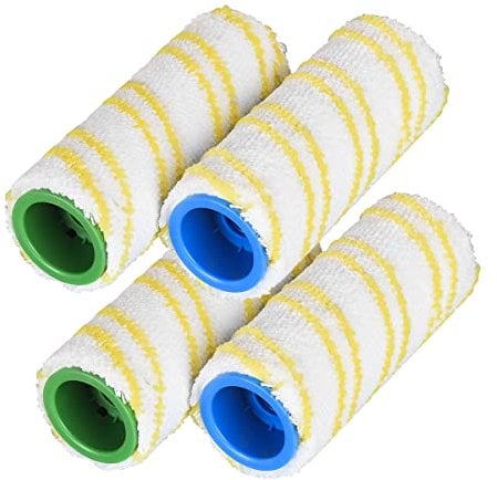 Jajadeal Rouleaux de Rechange pour Kärcher FC7 FC3 FC5 FC3D, Accessoire 2.055-006.0 - Lot de 4