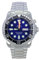 RATIO FreeDiver Heliumsichere Taucheruhr Saphirglas Automatische Taucheruhr 1000M Wasserdicht Taucheruhr für Herren, Blau, Taucher