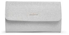Nero Giardini E343007DE Pochette da Donna in Materiale Tecnico - Argento