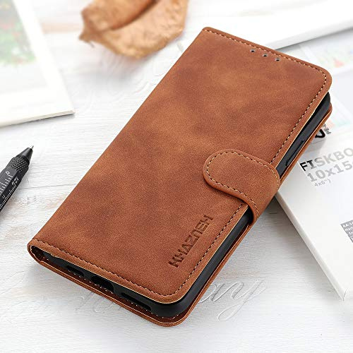BellaCase Handyhülle HTC Desire 22 Pro 5G, HTC Desire 22 Pro 5G Hülle, Robuste praktische HTC Desire 22 Pro 5G Hülle, Handytasche für HTC Desire 22 Pro 5G Case, Braun