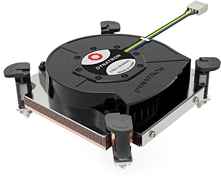Dynatron Q8 LGA 1700 Kupfer-Kühlkörper und Kühler, 125 W TDP für Intel Alder Lake Prozessoren