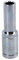 10mm 1/2in Drive Double Deep Long Reach Metric Socket 12 Point Sided Bi-hex