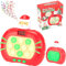 Quick Push Bubble Game for Kids & Adults, Mini Handheld Fast Speed Push Game, Relieving Stress Pop Fidget Game Toys for Boys, Girls, Teens (Anzeige der Bildschirm-Santa-Claus)