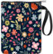 craspire Blumen-Buchhüllen, Buchschutz, Florale Buchhüllen Für Taschenbücher, Waschbarer Stoff-Buchhülle Mit Reißverschluss Und Zusätzlicher Ärmeltasche Für Bücherliebhaber, Klassenkameraden, Freunde
