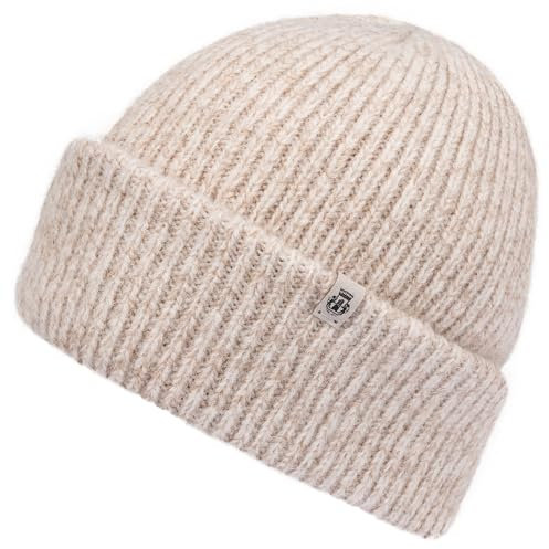 Roeckl Damen Soft Melange Mütze Winter-Zubehör-Set, Cashmere 1540, ONE Size