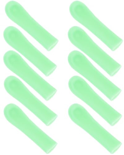 Healvian 10pièces Manchons De Remplacement Pour Cuillère Oreille Accessoires De Nettoyage Auriculaire Réutilisables Couvre-cuillère Hygiénique Pour Élimination Du Cérumen Outils De Nettoyage Des