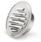 SHMSHNG Griglia di ventilazione 100 mm, griglia di ventilazione rotonda in acciaio inox 304, griglia di ventilazione con protezione dagli insetti