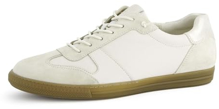 Paul Green Damen, Frauen Low-Top Sneaker,Plateausohle,straßenschuhe,Strassenschuhe,Sportschuhe,Freizeitschuhe,Turnschuhe,Weiß (JA),39 EU / 6 UK
