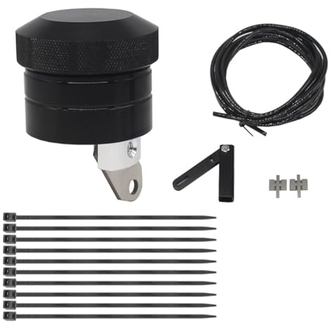 VOANZO Accesorios Esenciales para la modificación de Motocicletas Lubricador de Cadena Engrasador y Copa de Aceite Componentes del Sistema de lubricación de Motocicletas