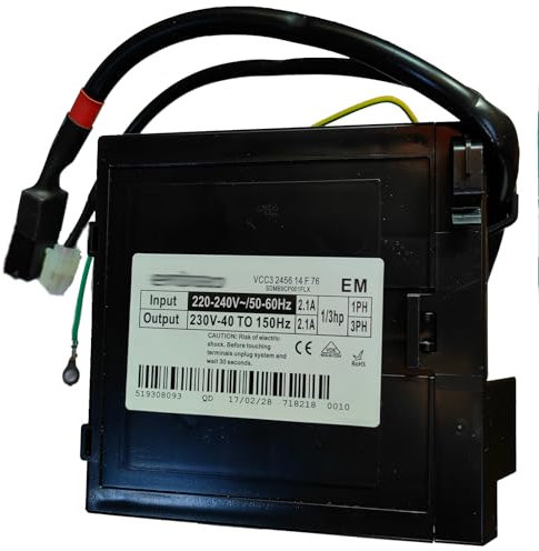 HUAYUWA Placa de control de inversor de refrigerador para Haier/Meiling, para Embraco QD VCC3 2456 B5 F 76 Q5 F 76 L9 F 76 14 F 76 Frigorífico Congelador Circuito PCB Piezas
