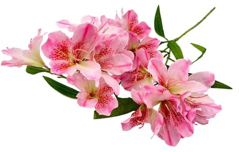HUFFA Trigeminus-Rhododendron-Blume – Elegante Hochzeitsdekoration und Wohnzimmer-Herzstück(Light Pink)