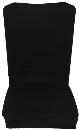 MAGICLULU Elastischer Bürostuhlbezug Ohne Armlehnen Abnehmbar Und Waschbar Weicher Schutzbezug Für Kleine Drehstühle Dehnbarer Stoffbezug Für Computer- Und Schreibtischstühle