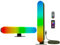 ThreeH Intelligente LED-Lichtleisten Doppel-LED-Ambiente-Lampen APP und Fernbedienung USB betrieben Farben Musik Sync für PC Zimmer Gaming TV Hintergrundbeleuchtung